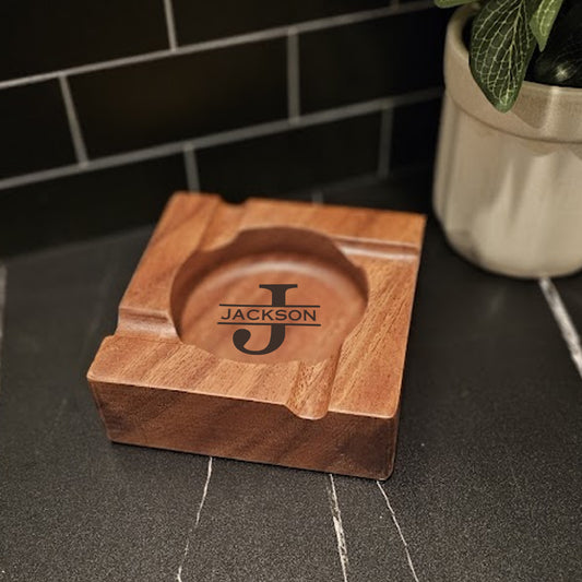 Custom Cigar Ash Tray