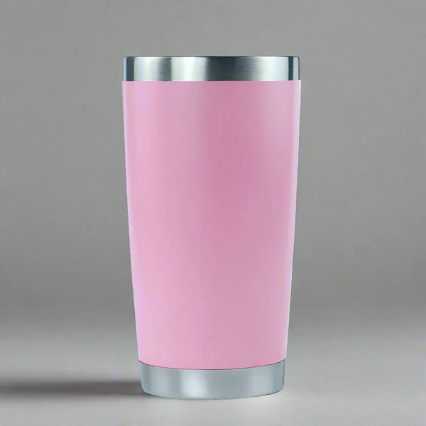 20oz Custom Stainless Steel Tumbler – Laser Engraved