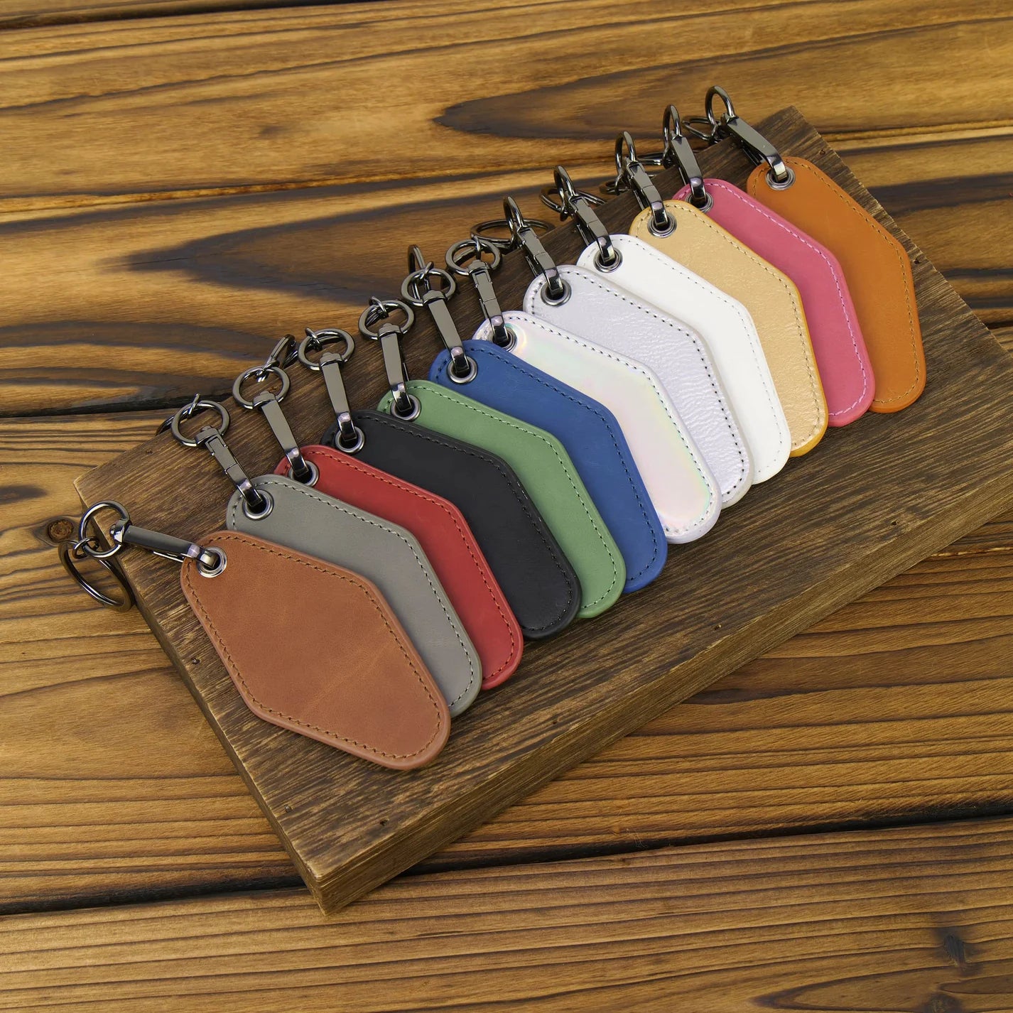 Laserette Motel Keychain