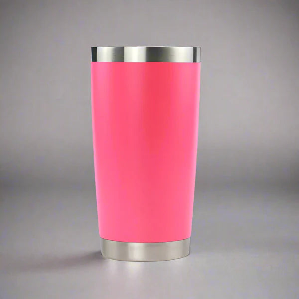 20oz Custom Stainless Steel Tumbler – Laser Engraved