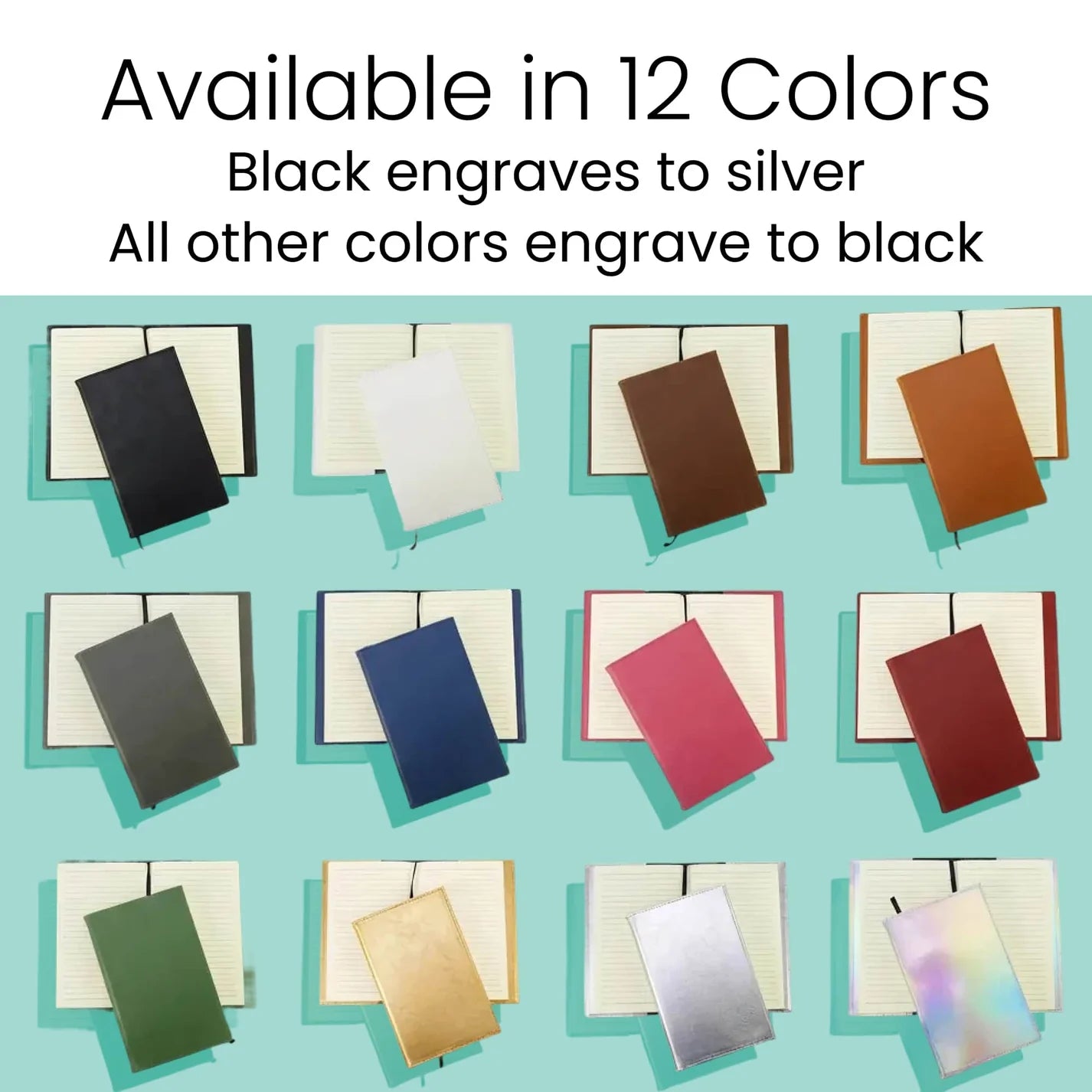 Laserette Journal Notebook Gift Set
