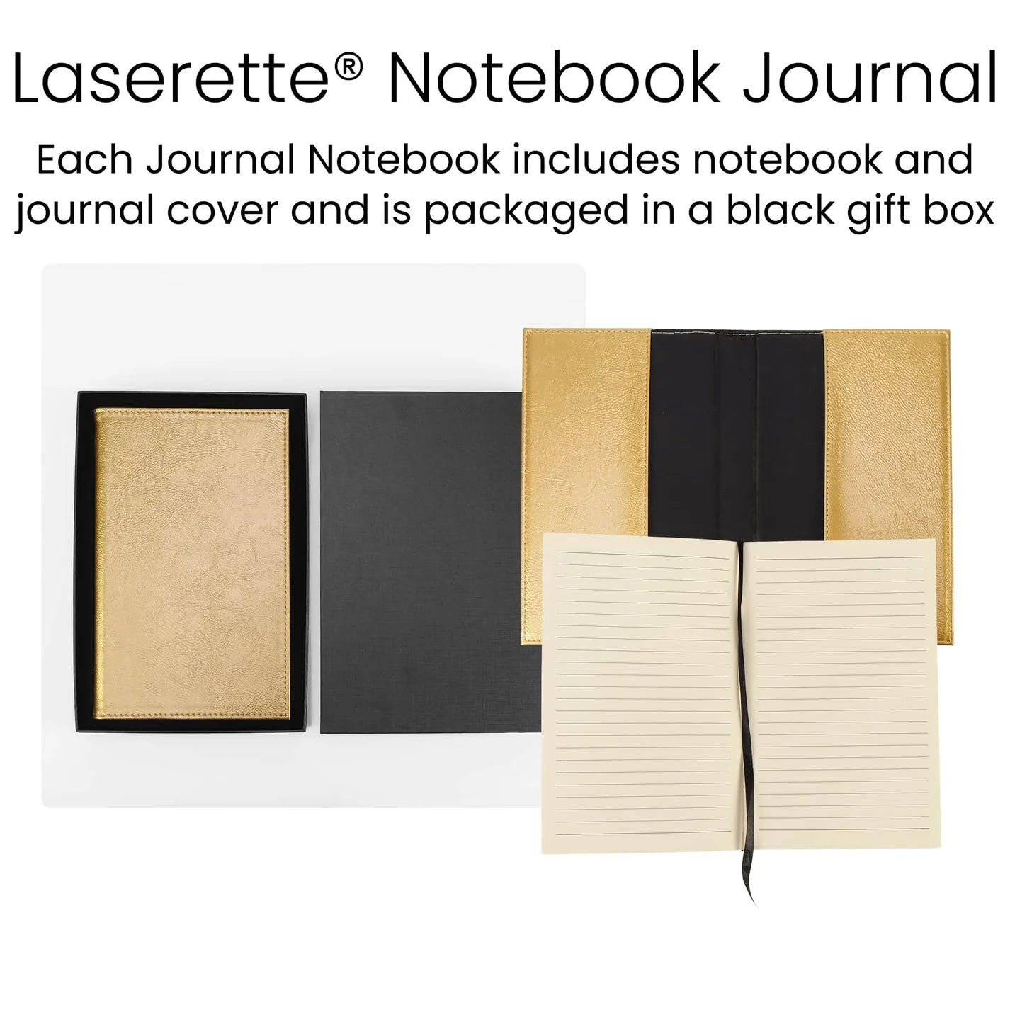 Laserette Journal Notebook Gift Set