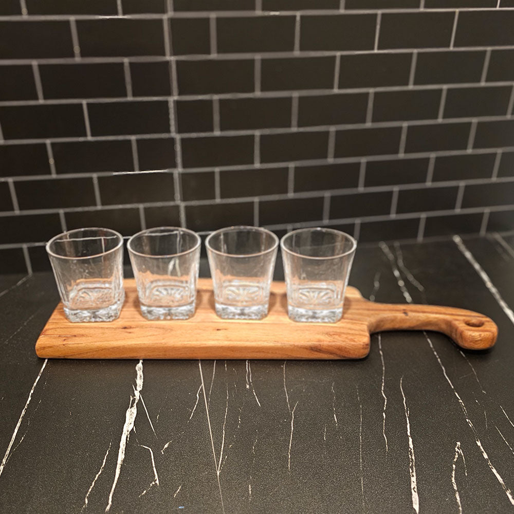 East Indian Walnut Long Live Edge Bread/Appetizer Board