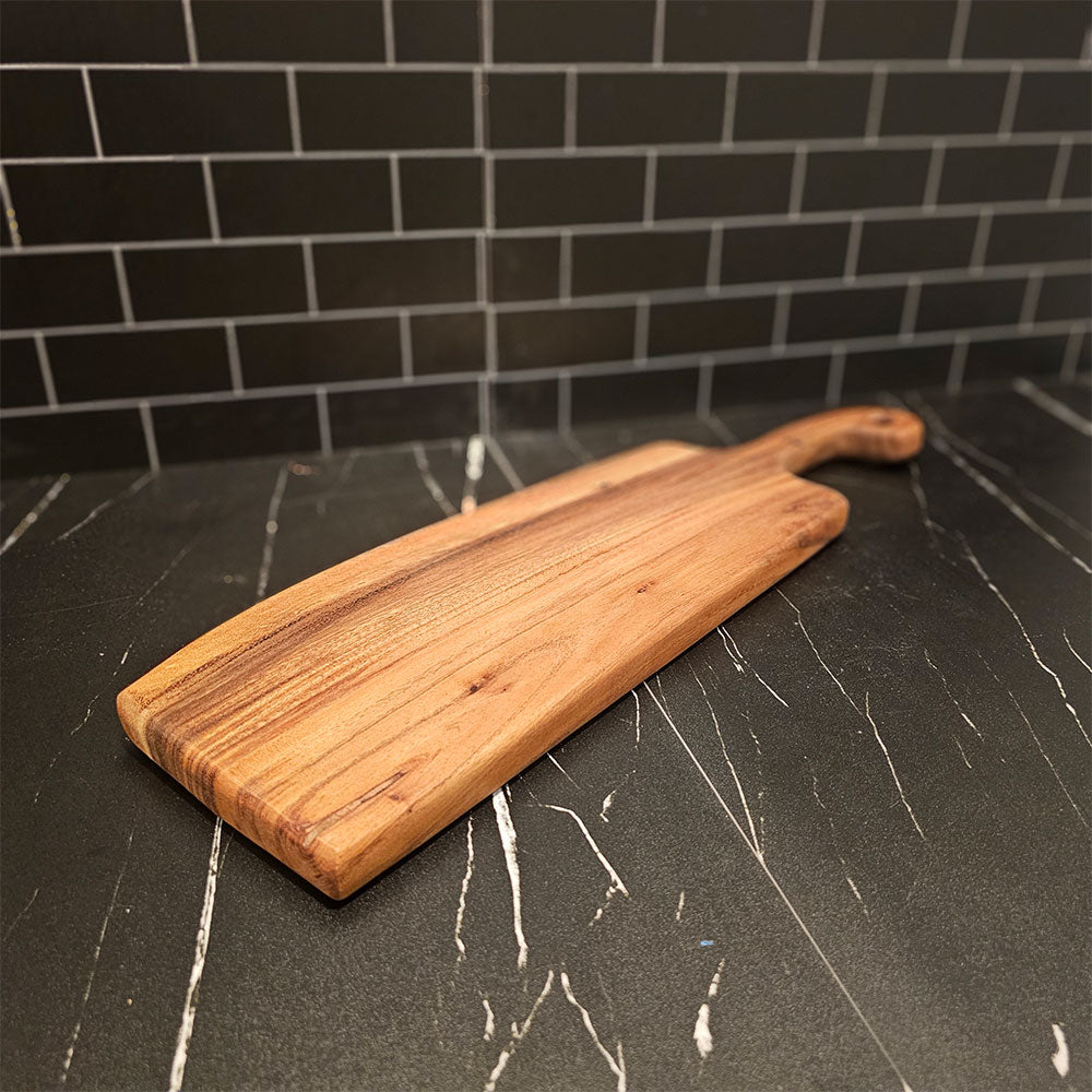 East Indian Walnut Long Live Edge Bread/Appetizer Board