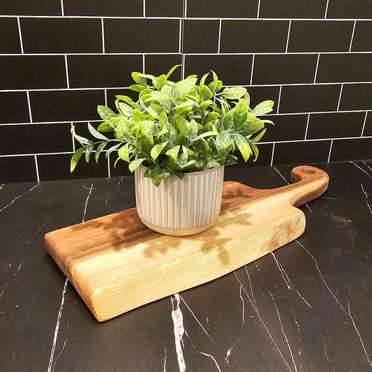 East Indian Walnut Medium Live Edge Bread/Appetizer Board