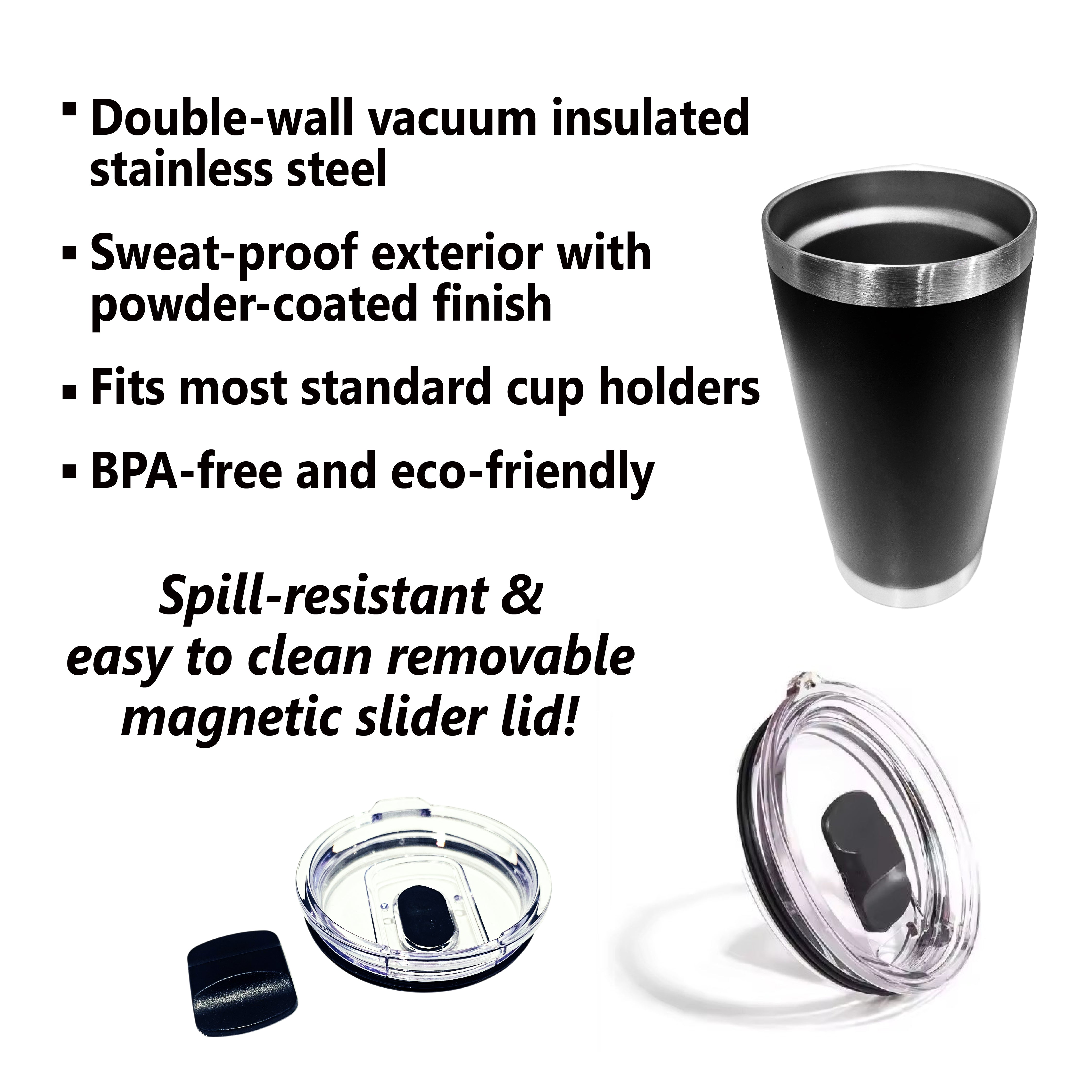 20oz Ceramic Lined Tumbler