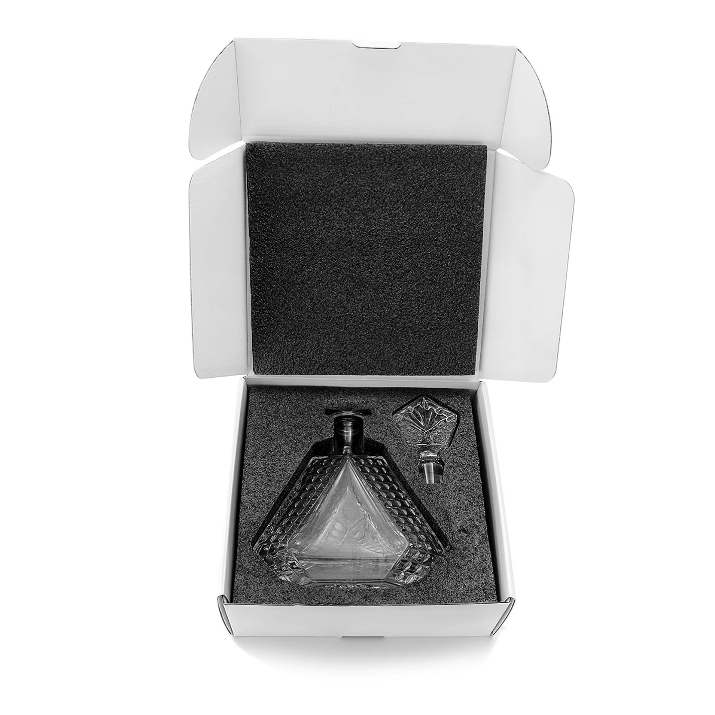 Triangle Whiskey Decanter