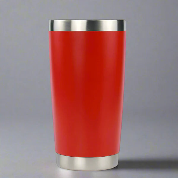 20oz Custom Stainless Steel Tumbler – Laser Engraved