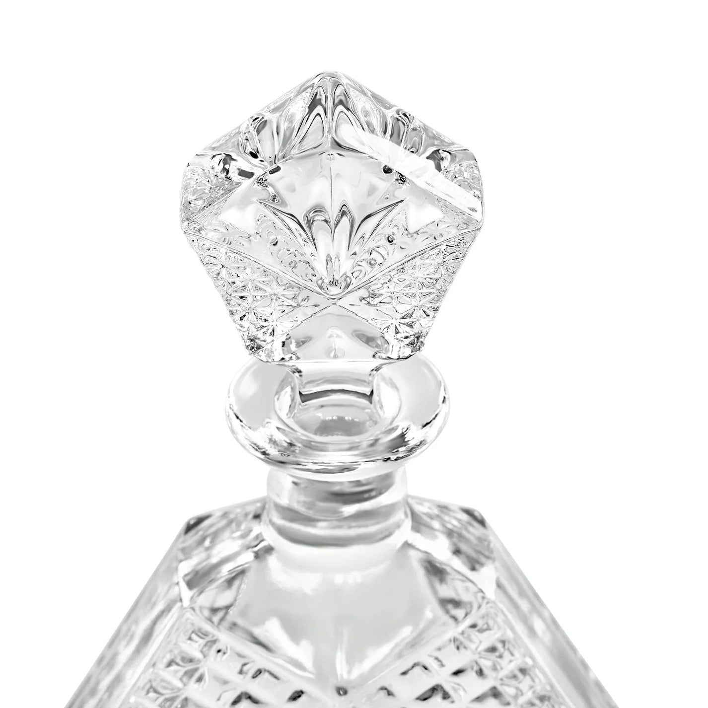 Triangle Whiskey Decanter