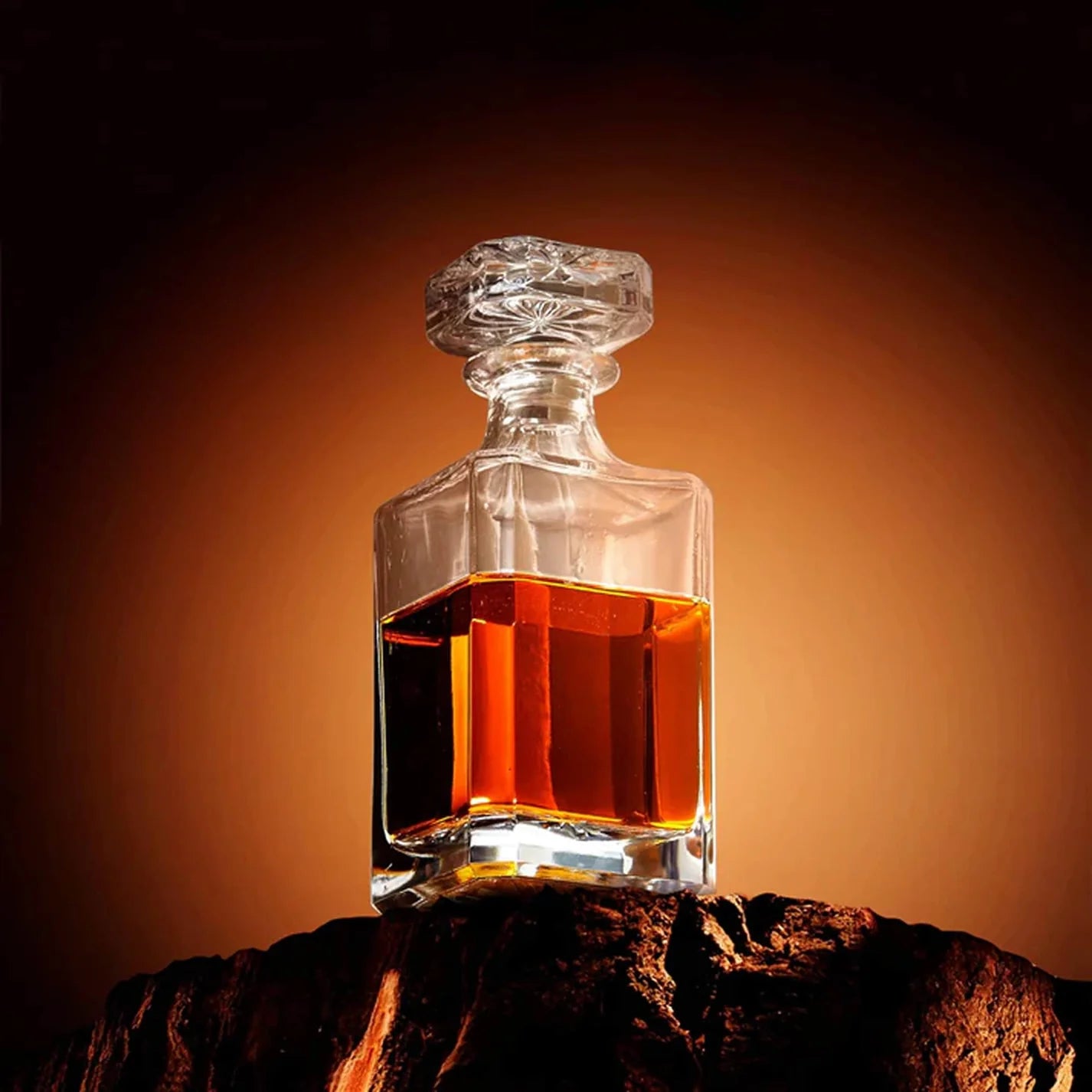 Square Whiskey Decanter